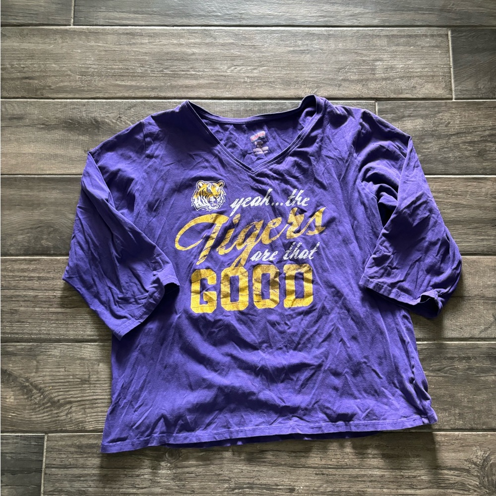 Soffe LSU Tigers Long Sleeve Top